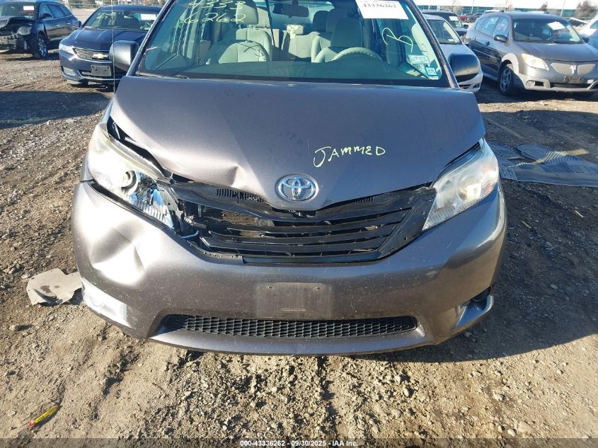 2013 Toyota Sienna L V6 7 Passenger VIN: 5TDZK3DC5DS314673 Lot: 43336262