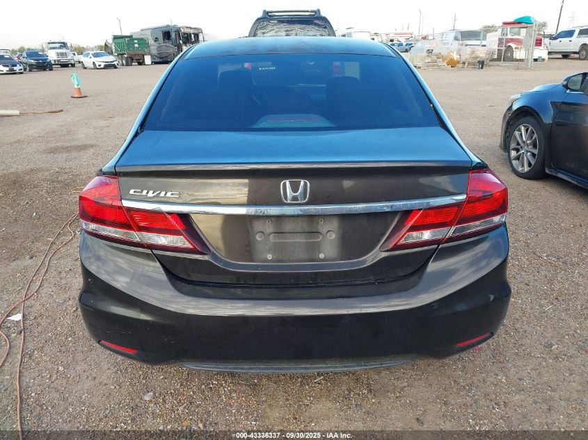 2014 Honda Civic Lx VIN: 2HGFB2F59EH539630 Lot: 43336337