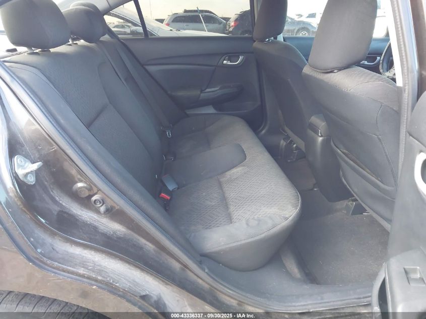 2014 Honda Civic Lx VIN: 2HGFB2F59EH539630 Lot: 43336337