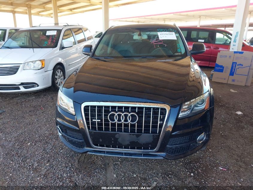 2012 Audi Q5 3.2 Premium VIN: WA1WKAFP8CA002196 Lot: 43336360