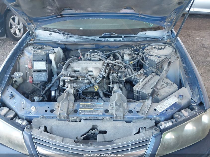 2005 Chevrolet Impala VIN: 2G1WF52E159292004 Lot: 43336365