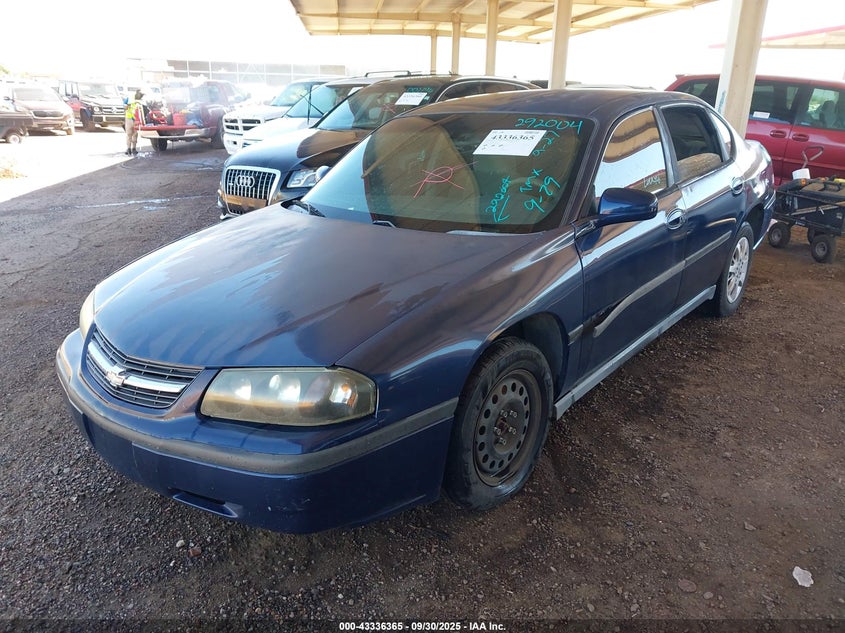 2G1WF52E159292004 2005 CHEVROLET IMPALA photo no. 2