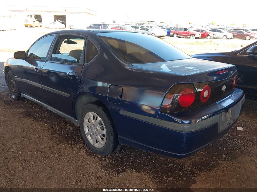 2G1WF52E159292004 2005 CHEVROLET IMPALA photo no. 3