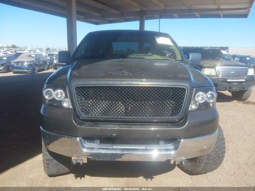 2005 Ford F-150 Xlt VIN: 1FTRW12W65FB62958 Lot: 43336387