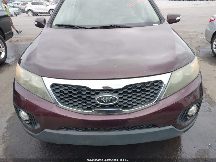2011 Kia Sorento Lx VIN: 5XYKT4A13BG127336 Lot: 43336392