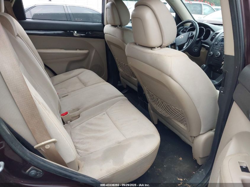 2011 Kia Sorento Lx VIN: 5XYKT4A13BG127336 Lot: 43336392
