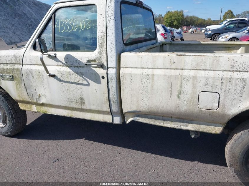 1993 Ford F350 VIN: 1FTHF36M2PNA42955 Lot: 43336403