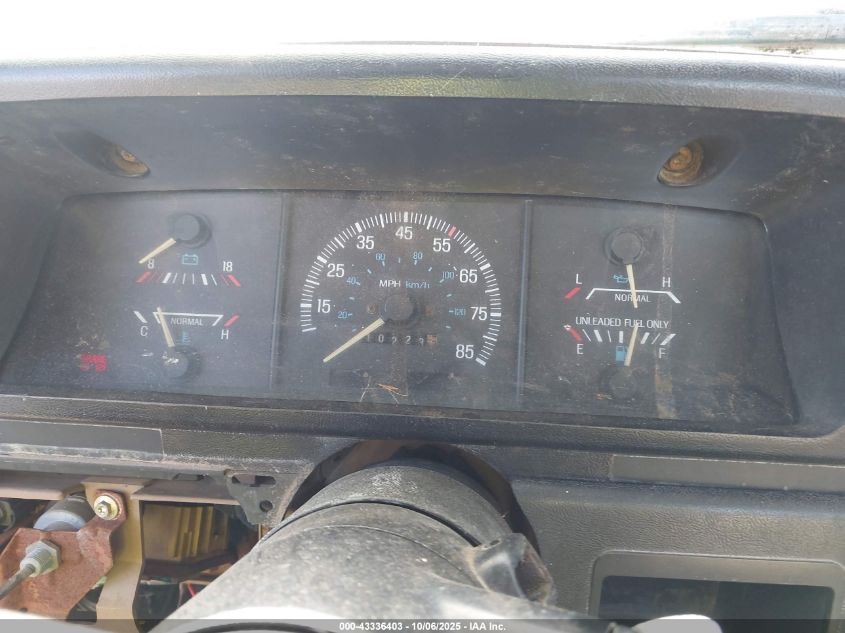 1993 Ford F350 VIN: 1FTHF36M2PNA42955 Lot: 43336403