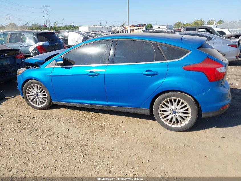 2014 Ford Focus Titanium VIN: 1FADP3N28EL280626 Lot: 43336411