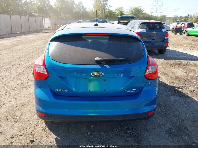 2014 Ford Focus Titanium VIN: 1FADP3N28EL280626 Lot: 43336411