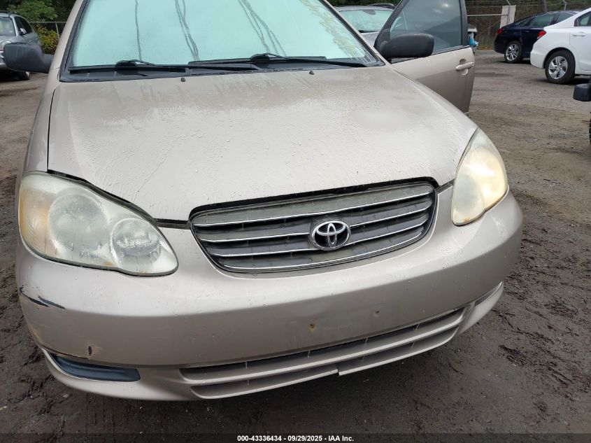 2004 Toyota Corolla Le VIN: 1NXBR32E34Z314549 Lot: 43336434