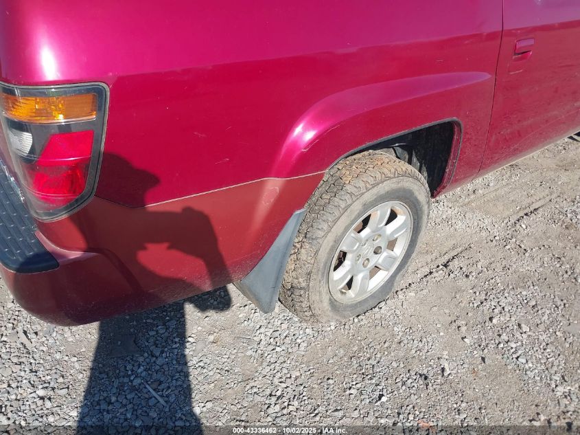 2006 Honda Ridgeline Rtl VIN: 2HJYK16516H542391 Lot: 43336462
