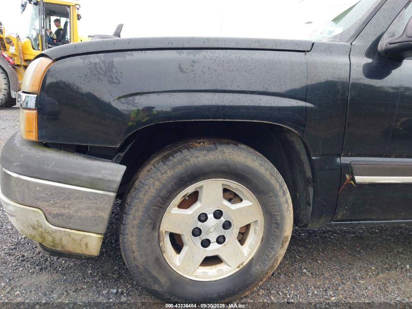 2005 Chevrolet Silverado 1500 Lt VIN: 1GCEC19Z95Z156125 Lot: 43336484