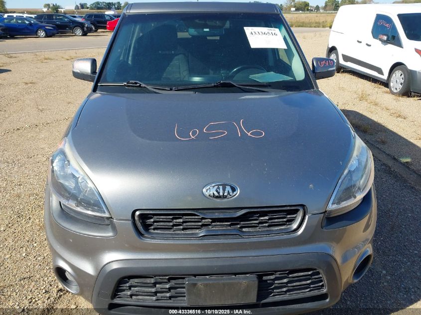2013 Kia Soul + VIN: KNDJT2A69D7621986 Lot: 43336516