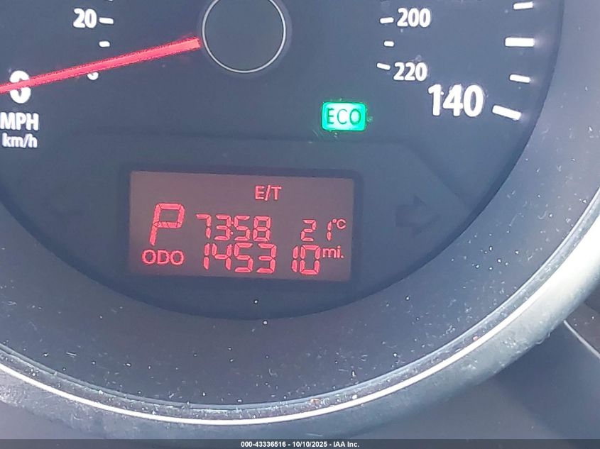 2013 Kia Soul + VIN: KNDJT2A69D7621986 Lot: 43336516