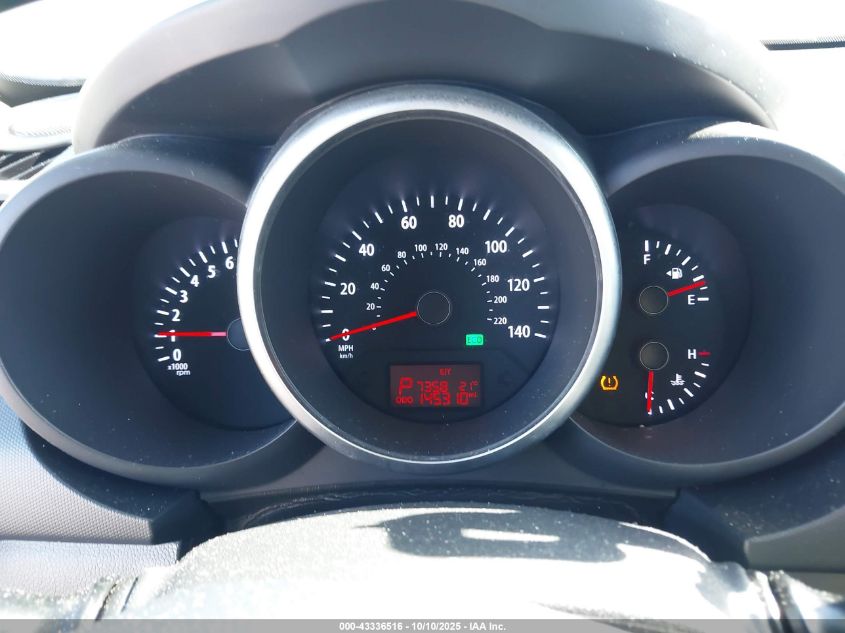 2013 Kia Soul + VIN: KNDJT2A69D7621986 Lot: 43336516