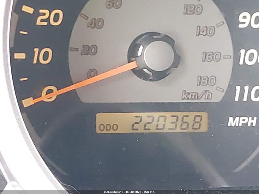 2005 Toyota 4Runner Sr5 V6 VIN: JTEBU14R158048798 Lot: 43336518