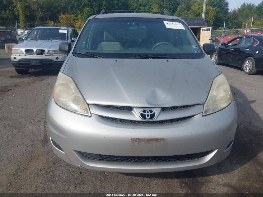 2010 Toyota Sienna Le VIN: 5TDKK4CC5AS338931 Lot: 43336520