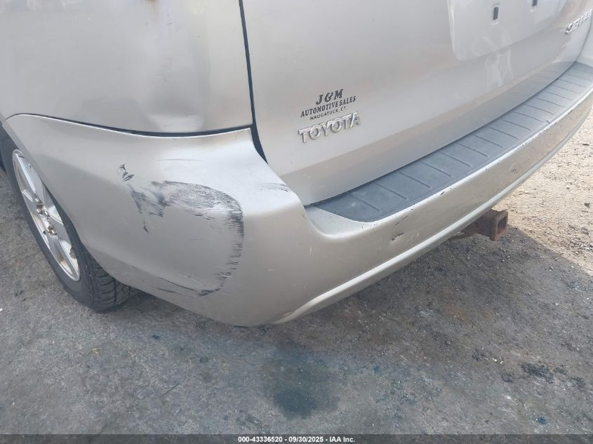 2010 Toyota Sienna Le VIN: 5TDKK4CC5AS338931 Lot: 43336520