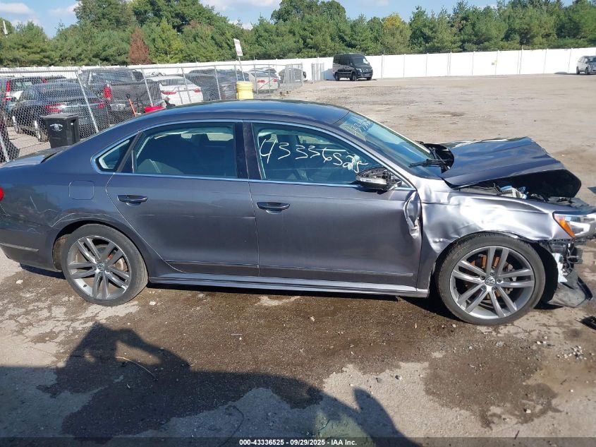 2016 Volkswagen Passat 1.8T R-Line VIN: 1VWAT7A3XGC033168 Lot: 43336525