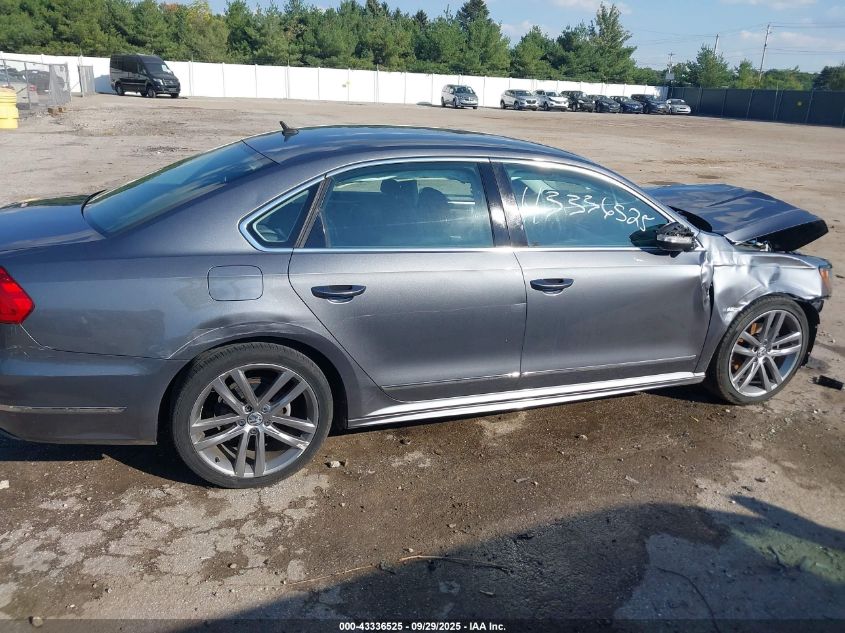 2016 Volkswagen Passat 1.8T R-Line VIN: 1VWAT7A3XGC033168 Lot: 43336525