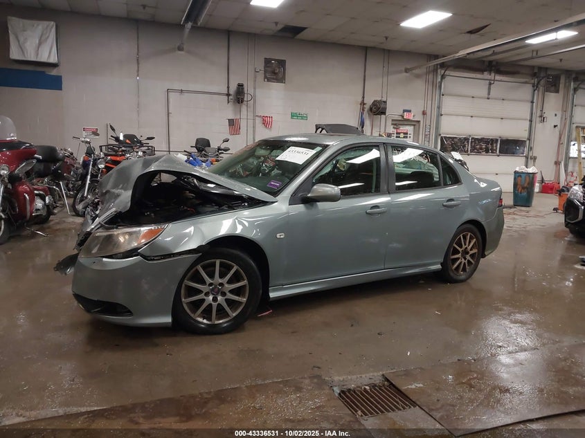 2009 Saab 9-3 2.0T VIN: YS3FB49YX91016923 Lot: 43336531