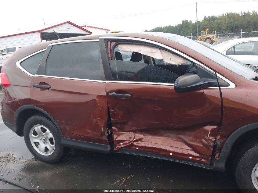 2015 Honda Cr-V Lx VIN: 2HKRM3H38FH547086 Lot: 43336551