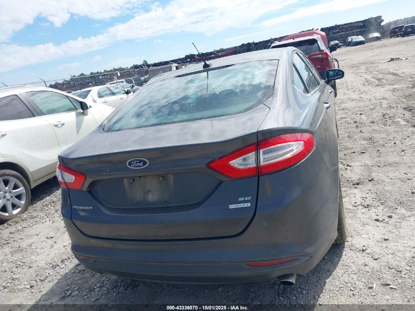 2016 Ford Fusion VIN: 3FA6T0HD0GR100953 Lot: 43336570