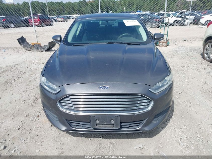 2016 Ford Fusion VIN: 3FA6T0HD0GR100953 Lot: 43336570