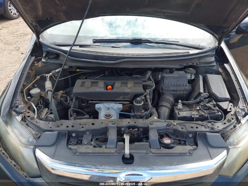 2012 Honda Civic Lx VIN: 19XFB2F51CE059363 Lot: 43336577