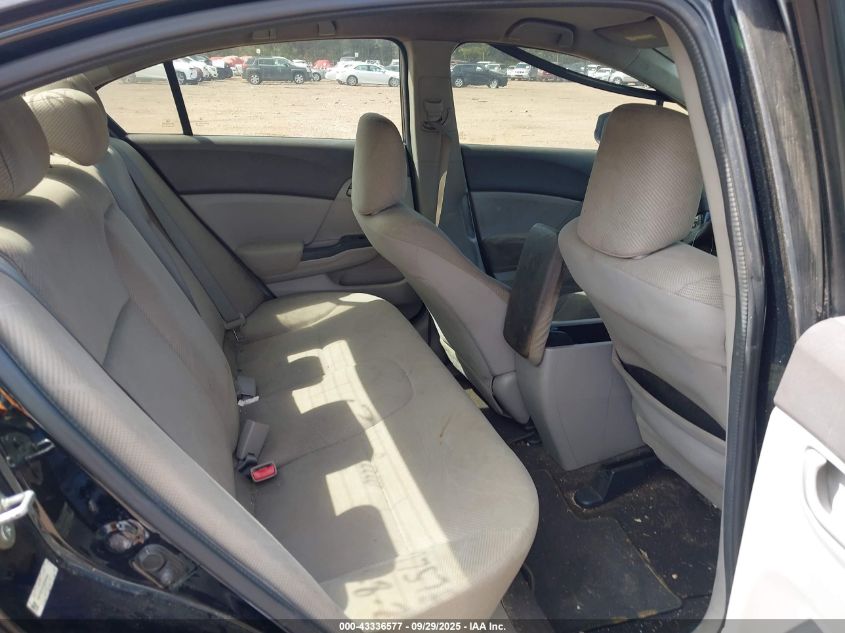 2012 Honda Civic Lx VIN: 19XFB2F51CE059363 Lot: 43336577