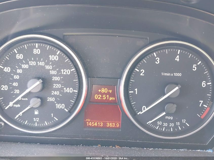 2009 BMW 328I VIN: WBAPH53529A435361 Lot: 43336583