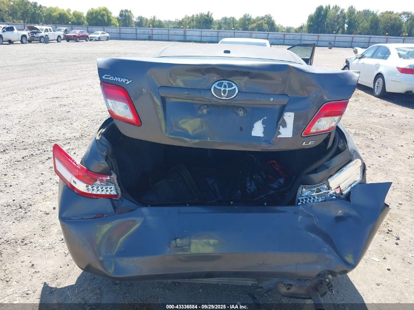 2010 Toyota Camry Le VIN: 4T1BF3EK0AU066394 Lot: 43336584