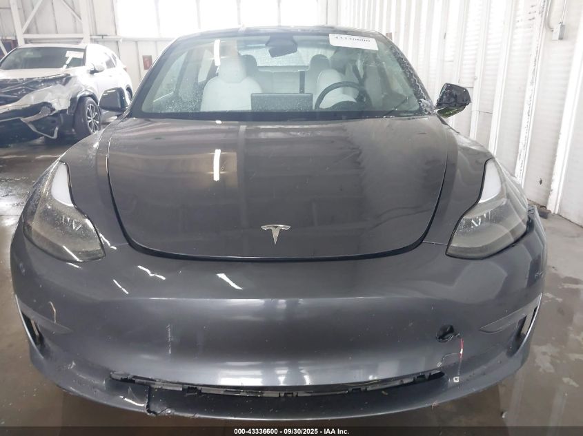 2023 Tesla Model 3 Rear-Wheel Drive VIN: 5YJ3E1EA7PF696955 Lot: 43336600