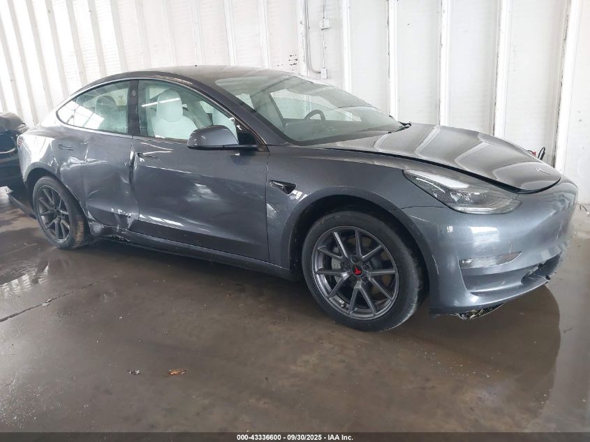 2023 Tesla Model 3 Rear-Wheel Drive VIN: 5YJ3E1EA7PF696955 Lot: 43336600