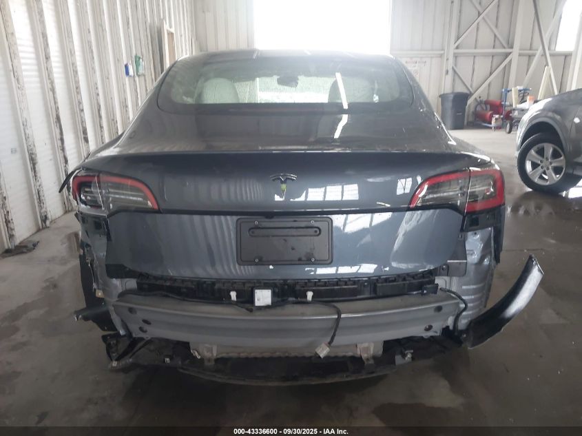 2023 Tesla Model 3 Rear-Wheel Drive VIN: 5YJ3E1EA7PF696955 Lot: 43336600