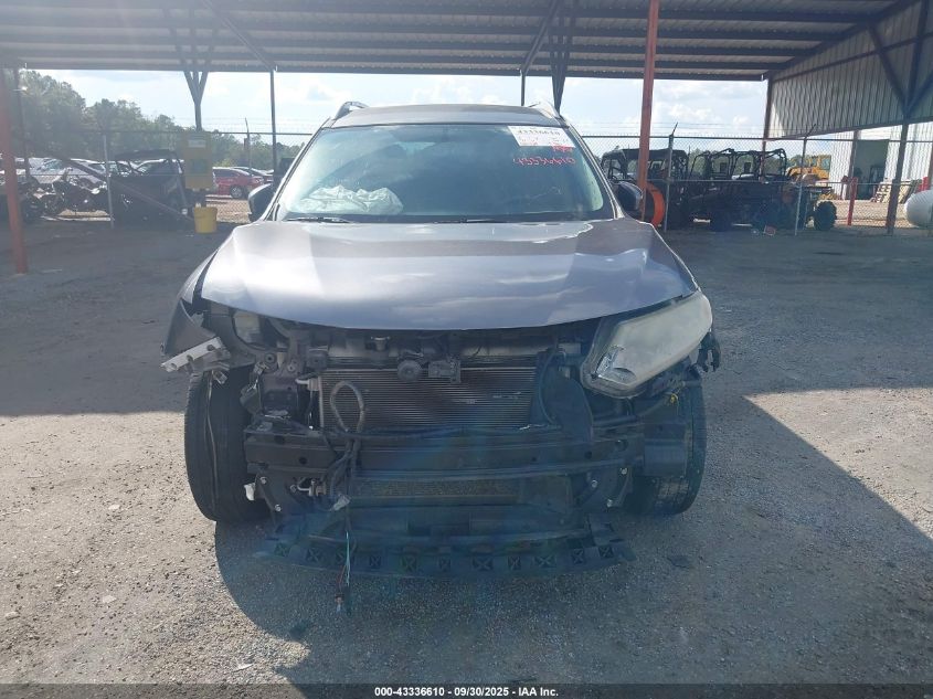 2015 Nissan Rogue Sv VIN: KNMAT2MT9FP530379 Lot: 43336610