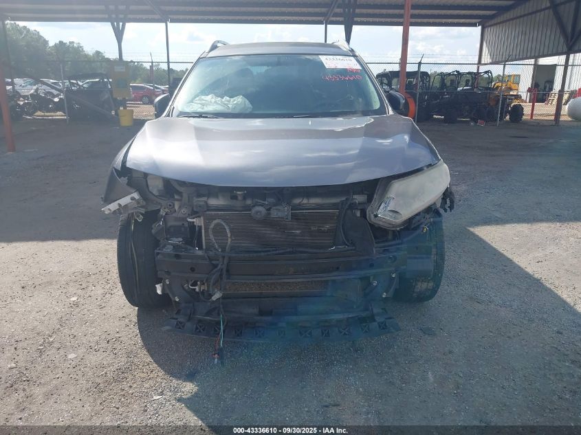 2015 Nissan Rogue Sv VIN: KNMAT2MT9FP530379 Lot: 43336610