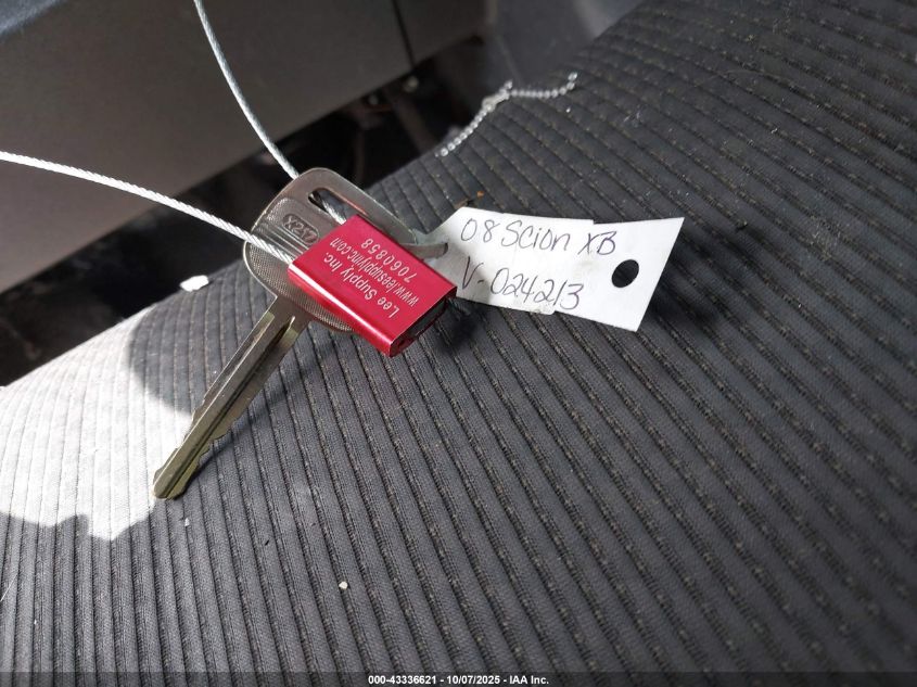 2008 Scion Xb VIN: JTLKE50E781024213 Lot: 43336621