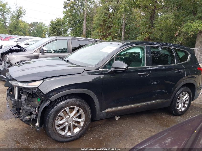 2019 Hyundai Santa Fe Sel VIN: 5NMS3CAD1KH062691 Lot: 43336622