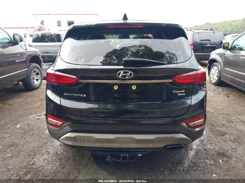 2019 Hyundai Santa Fe Sel VIN: 5NMS3CAD1KH062691 Lot: 43336622