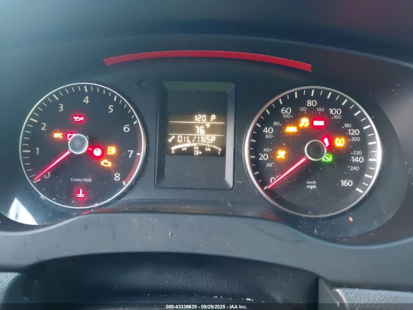 2014 Volkswagen Jetta 1.8T Se VIN: 3VWD17AJ6EM362785 Lot: 43336639