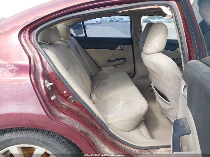 2012 Honda Civic Ex VIN: 2HGFB2F81CH508444 Lot: 43336650