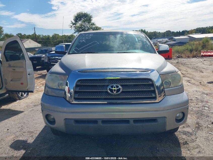 2008 Toyota Tundra Limited 5.7L V8 VIN: 5TFDV58178X043136 Lot: 43336655