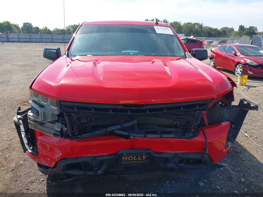 2020 CHEVROLET SILVERADO 1500 4WD  SHORT BED RST - 3GCUYEED5LG428181