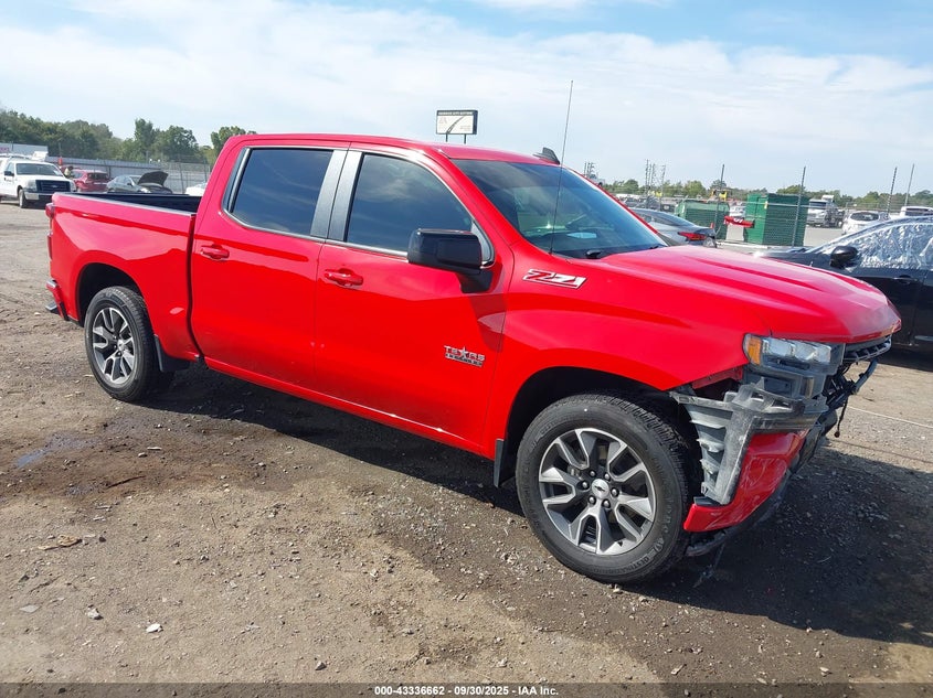 2020 CHEVROLET SILVERADO 1500 4WD  SHORT BED RST - 3GCUYEED5LG428181