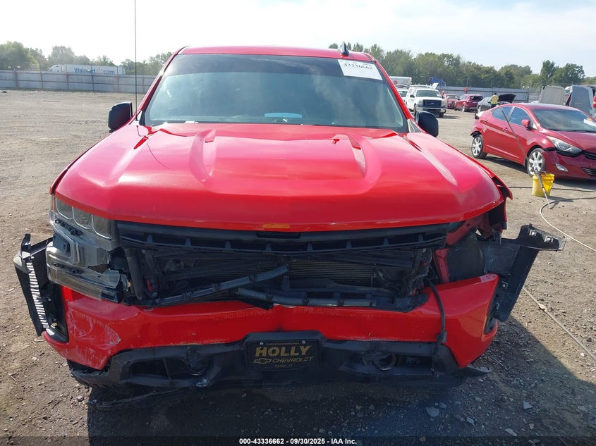 2020 CHEVROLET SILVERADO 1500 4WD  SHORT BED RST - 3GCUYEED5LG428181