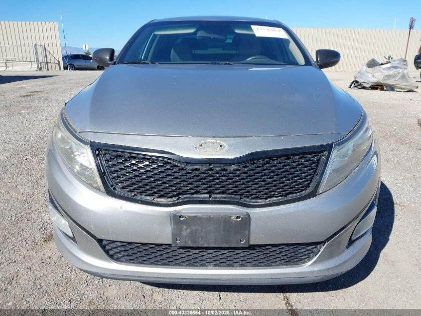 2015 Kia Optima Lx VIN: 5XXGM4A72FG405225 Lot: 43336664