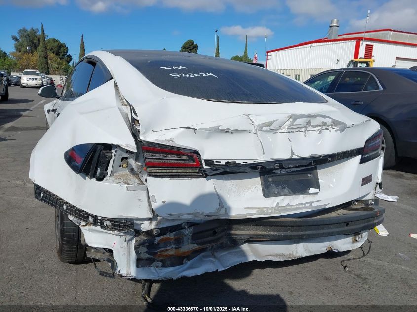 2024 Tesla Model S Plaid Tri Motor All-Wheel Drive VIN: 5YJSA1E67RF538024 Lot: 43336670