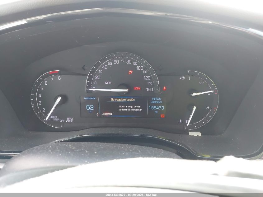 2017 Cadillac Xt5 Luxury VIN: 1GYKNDRS1HZ212932 Lot: 43336679